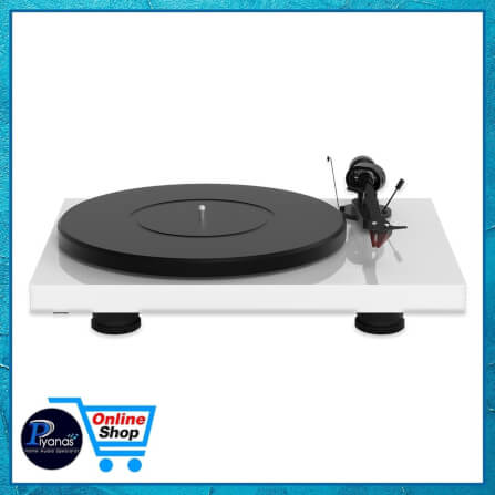 เครื่องเล่นแผ่นเสียง PROJECT : DEBUT CARBON EVO (พร้อมหัวเข็ม ORTOFON รุ่น 2M RED) (HIGH GLOSS WHITE)_2